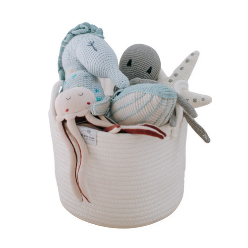 Gift Basket for Mom & Baby - Mommy & Me - Blue, Organic, & Eco-Friendly - for Both Mother and Newborn | Our Green House