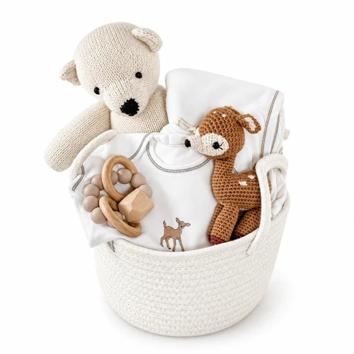 Baby Gift Basket Organic