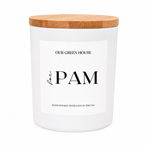 personalized candle