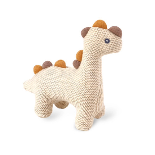 Organic Knit Stuffed Animal - Dino