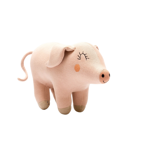 Organic Stuffed Pig Toy