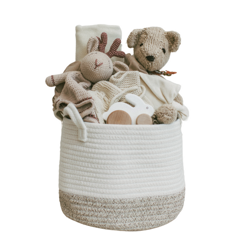 New Baby Gift Basket - Love Overflows