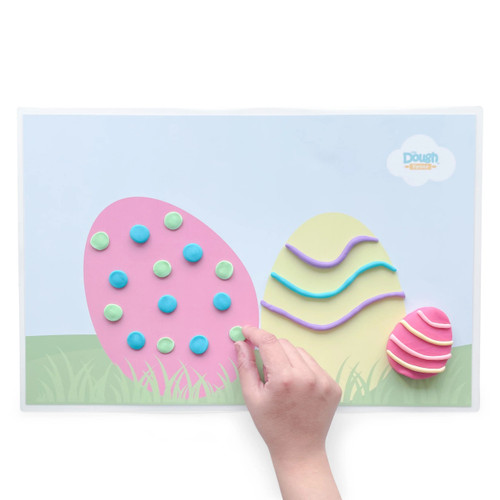 Easter Egg Play Dough Mat