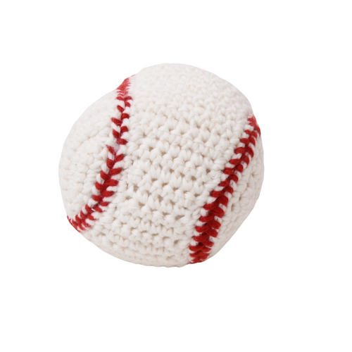 baseball baby rattle toy Organic