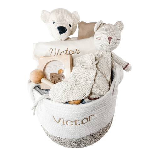 Personalized Baby Gift Basket