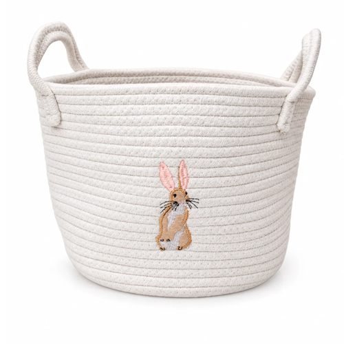 Bunny Cotton Rope Basket