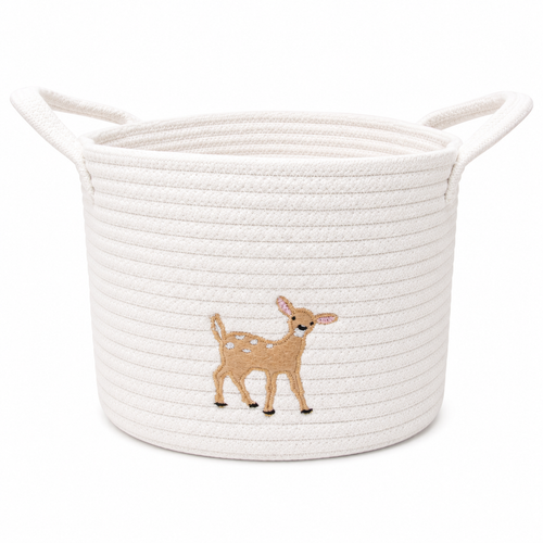 Deer Cotton Rope Basket