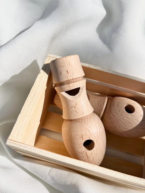 Wooden Bird Whistle Toy for Kids (Sold Singly)