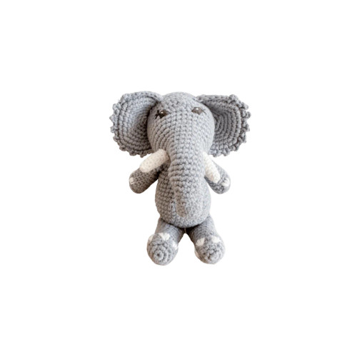 Bebemoss - Organic Mini Knit Elephant - 8"