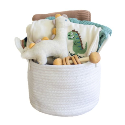 Organic Baby Gift Basket - Mighty Cute