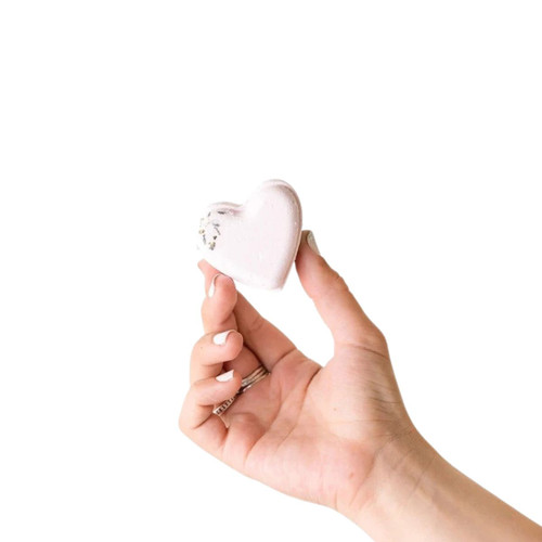Heart Shaped Lavender Shower Steamer