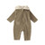 Organic Teddy Fleece Baby Suit - Moss Organic Teddy Fleece Baby Suit - Moss