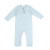 Organic Kangaroo Pocket Jumpsuit - Blue, 12-18m