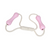 Dog Gift Basket - Paws & Kisses - Pink Dog Gift Basket - Paws & Kisses - Pink