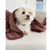 Personalized Dog or Cat Blanket Organic - Brown