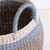 Handwoven Hemp Basket with Handles Handwoven Hemp Basket with Handles