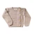 Luxury Baby Alpaca Sweater - Brown 0-6 Months