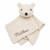 Personalized Organic Knit Bear Lovey