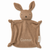 Personalized Organic Baby Lovey - Bunny, Brown