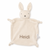 Personalized Organic Baby Lovey - Bunny, White