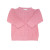 Personalized Organic Knit Baby Sweater - Pink