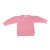 Personalized Organic Knit Baby Sweater - Pink