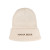Personalized Adult's Organic Cotton Beanie - Cream Personalized Adult's Organic Cotton Beanie - Cream