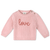 Organic Baby Sweater - Love