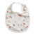 Organic Baby Bib - Winter Print