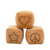 Organic Soft Baby Blocks - Set of 3