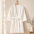 Women Organic Jersey Spa Robe