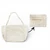 Personalized Organic Corduroy Tote Bag - Cream