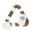 Eco-friendly Dog Toys - Triangle Tug - Brown/White