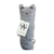 Organic Cat Toy Cuddle Kicker - Grey