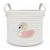 Swan Cotton Rope Basket