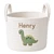 Dinosaur Cotton Rope Basket - Personalized