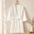 Personalized Women Organic Jersey Spa Robe