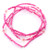 African Jewelry - Zulugrass Hot Pink