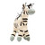 Large Organic Stuffed Zebra