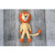 Organic Lion Toy - Stuffed Animal