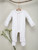 Organic Footed Pajamas - Brown Stitch - 3-6m