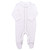 Organic Footed Pajamas - Grey Stitch - Nb-3m Organic Footed Pajamas - Grey Stitch - Nb-3m