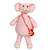 Organic stuffed Pink Elephant Toy