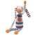 Handknit Bunny Rattle - Multicolor Handknit Bunny Rattle - Multicolor