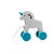 Wooden Unicorn Pull Toy