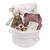 Baby Girl Gift Basket - Woodland