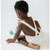 Organic Criss Cross One Piece - Sea Stripe, 0-3m Organic Criss Cross One Piece - Sea Stripe, 0-3m