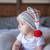 Hand Knit Santa Hat for Baby - Small (0-3m) Hand Knit Santa Hat for Baby - Small (0-3m)