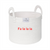 Embroidered Cotton Rope Basket - Fa La La La Embroidered Cotton Rope Basket - Fa La La La