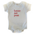 Embroidered Organic Baby Onesie - Better Not Pout Embroidered Organic Baby Onesie - Better Not Pout